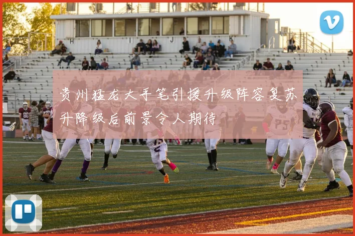贵州猛龙大手笔引援升级阵容复苏升降级后前景令人期待